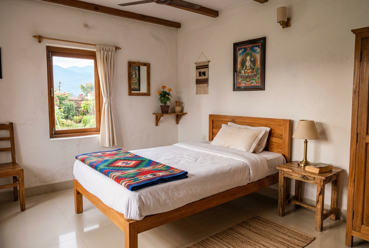Clean and comfortable standard room at Jallabire Guest House